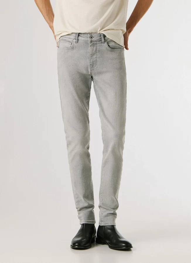 Skinny Fit Mid-Rise Jeans – Finsbury Skinny Fit Mid-Rise Jeans – Finsbury