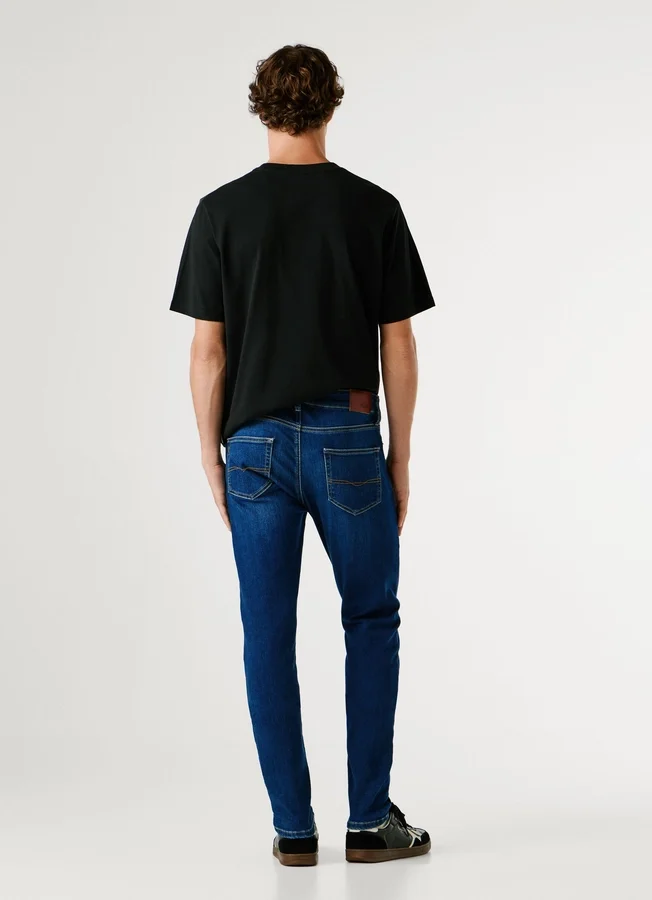 Skinny Fit Mid-Rise Jeans – Finsbury Skinny Fit Mid-Rise Jeans – Finsbury