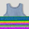 Sleeveless Denim Top