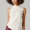 Sleeveless Ribbed Top