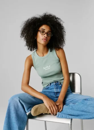 Sleeveless Ribbed Top