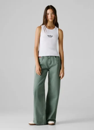 Sleeveless Ribbed Top Sleeveless Ribbed Top