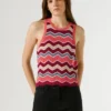 Sleeveless Ribbed Top
