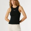 Sleeveless Ribbed Top