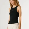 Sleeveless Ribbed Top