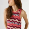 Sleeveless Ribbed Top