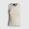 Sleeveless Ribbed Top