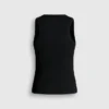 Sleeveless Ribbed Top