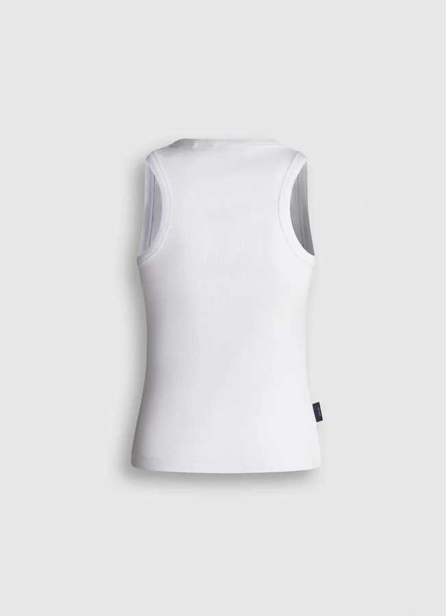 Sleeveless Ribbed Top Sleeveless Ribbed Top