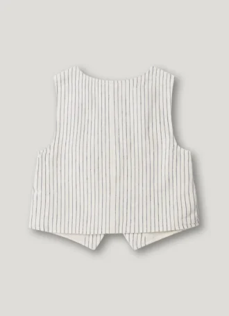 Sleeveless Striped Top