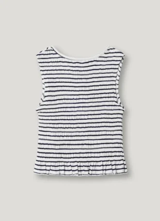 Sleeveless Striped Top
