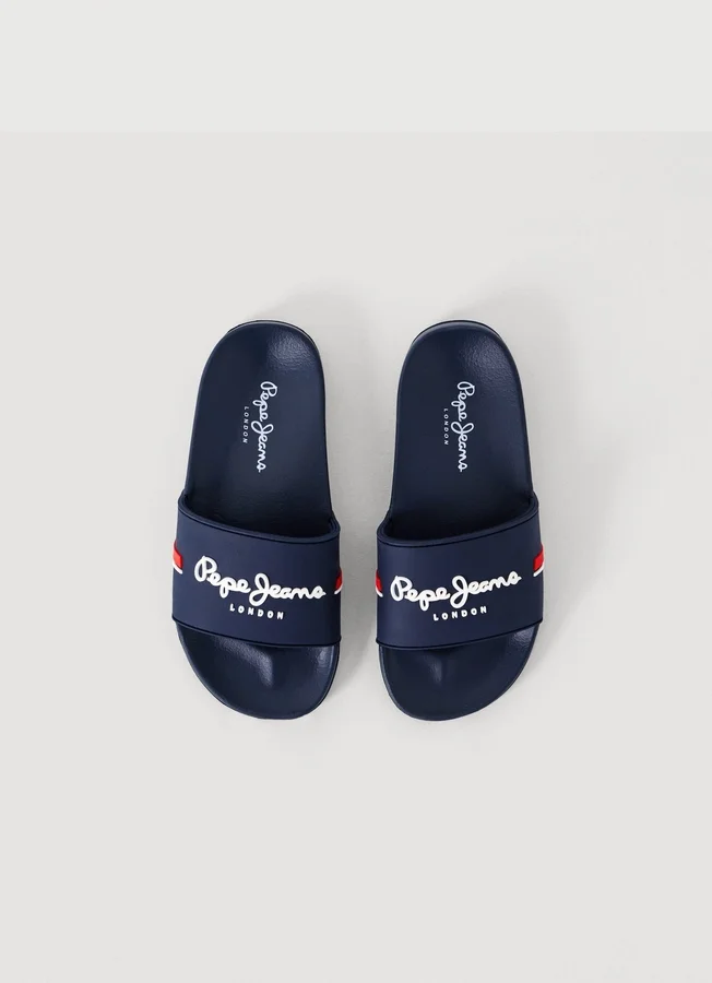 Slider Sandals with Logo Slider Sandals with Logo