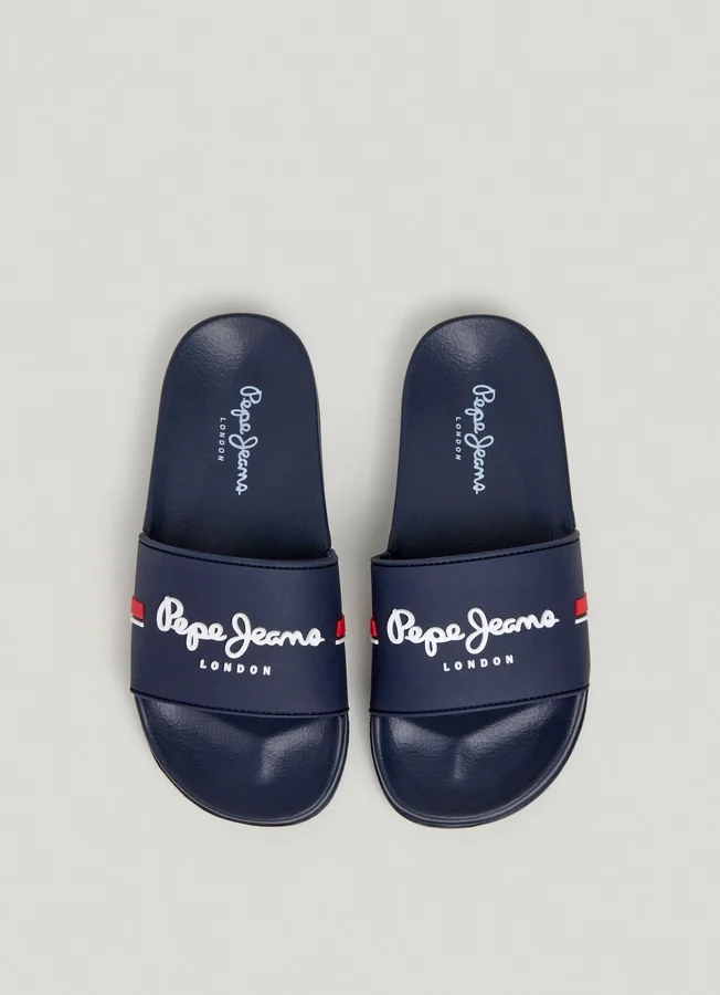 Slider Sandals with Logo Slider Sandals with Logo