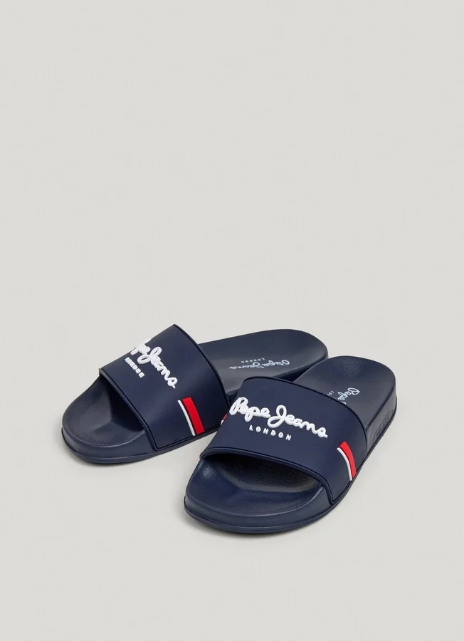 Slider Sandals with Logo Slider Sandals with Logo