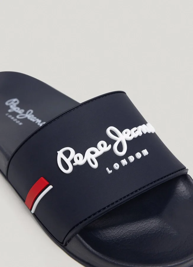 Slider Sandals with Logo Slider Sandals with Logo