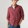Slim Fit Checked Poplin Shirt Slim Fit Checked Poplin Shirt
