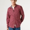 Slim Fit Checked Poplin Shirt Slim Fit Checked Poplin Shirt