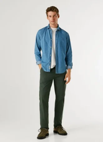 Slim Fit Chino Trousers