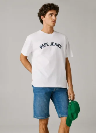 Slim Fit Denim Bermuda Shorts