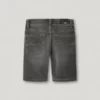 Slim Fit Denim Bermuda Shorts