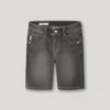 Slim Fit Denim Bermuda Shorts