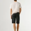 Slim Fit Denim Bermuda Shorts