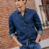 Slim Fit Denim Shirt