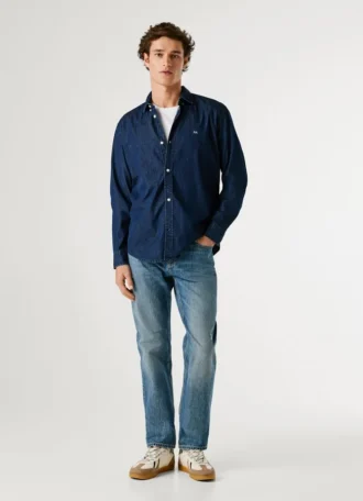 Slim Fit Denim Shirt