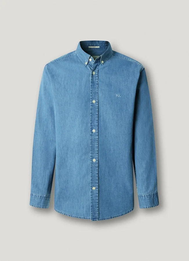 Slim Fit Denim Shirt Slim Fit Denim Shirt