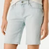 Slim Fit Denim Shorts