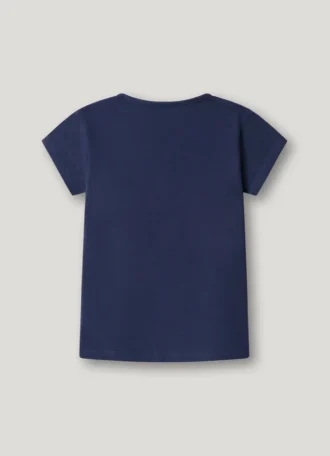 Slim Fit Glitter Logo T-Shirt