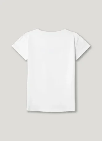 Slim Fit Glitter Logo T-Shirt