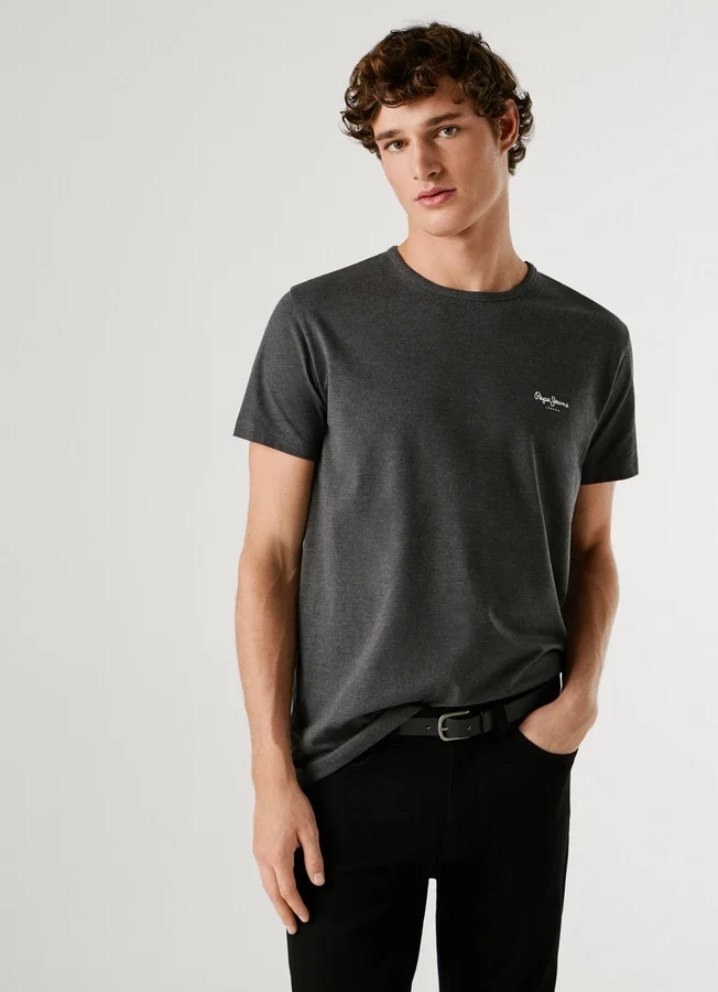 Slim Fit Logo Print T-Shirt Slim Fit Logo Print T-Shirt