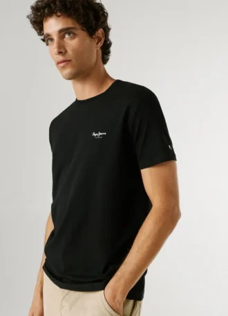 Slim Fit Logo Print T-Shirt