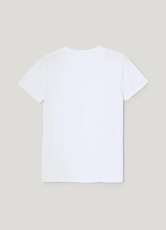 Slim Fit Logo Print T-Shirt Slim Fit Logo Print T-Shirt