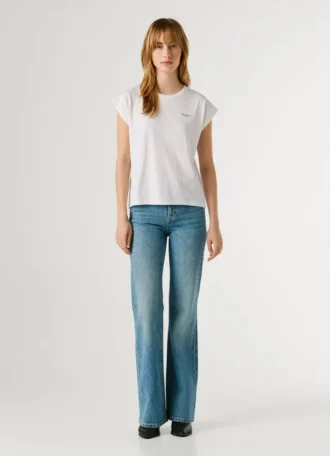 Slim Fit Logo Print T-Shirt