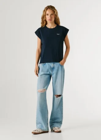 Slim Fit Logo Print T-Shirt