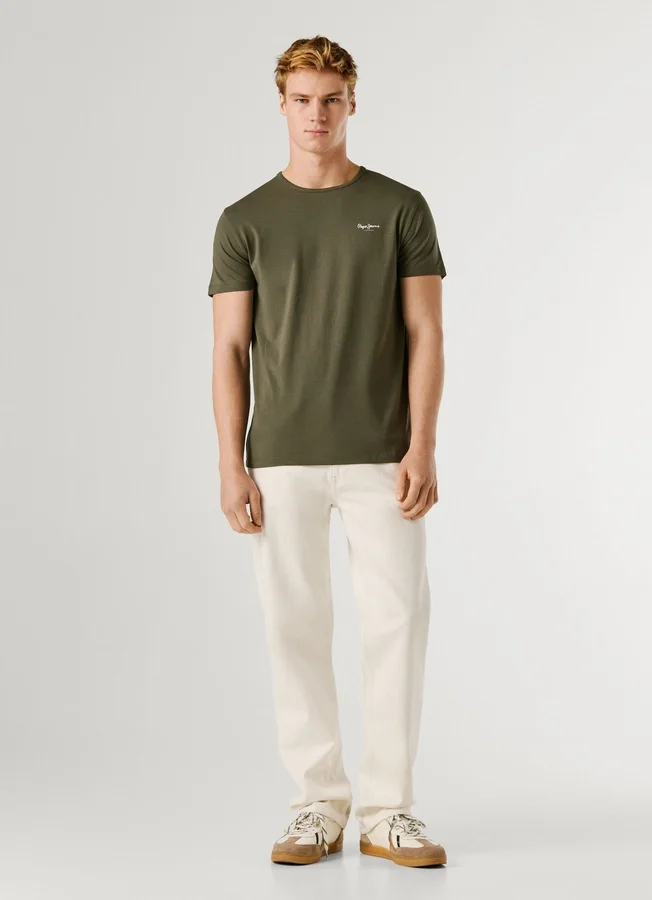 Slim Fit Logo Print T-Shirt Slim Fit Logo Print T-Shirt