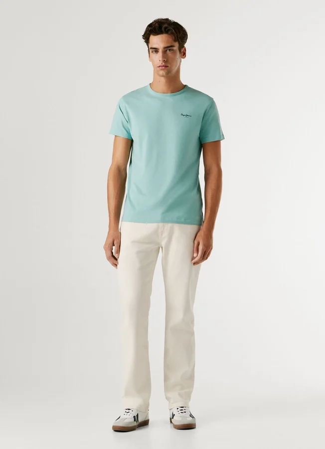 Slim Fit Logo Print T-Shirt Slim Fit Logo Print T-Shirt