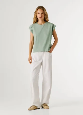 Slim Fit Logo Print T-Shirt