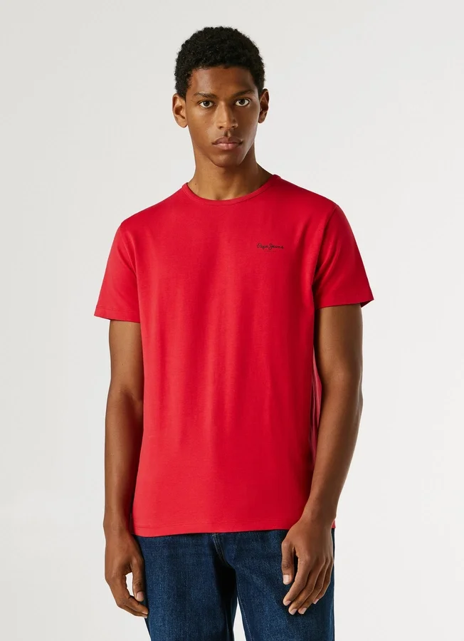 Slim Fit Logo Print T-Shirt Slim Fit Logo Print T-Shirt