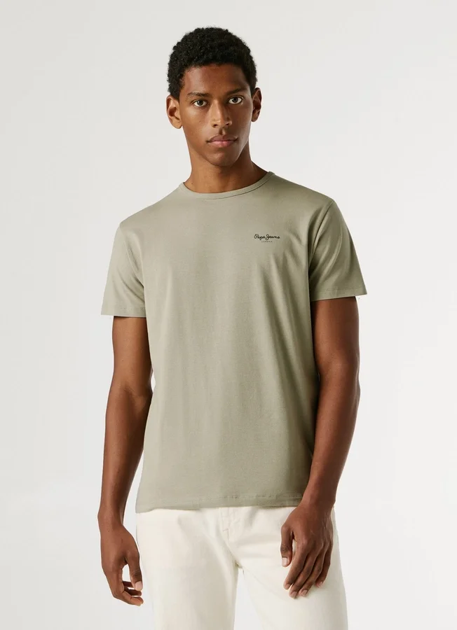 Slim Fit Logo Print T-Shirt Slim Fit Logo Print T-Shirt