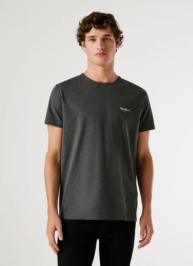 Slim Fit Logo Print T-Shirt Slim Fit Logo Print T-Shirt