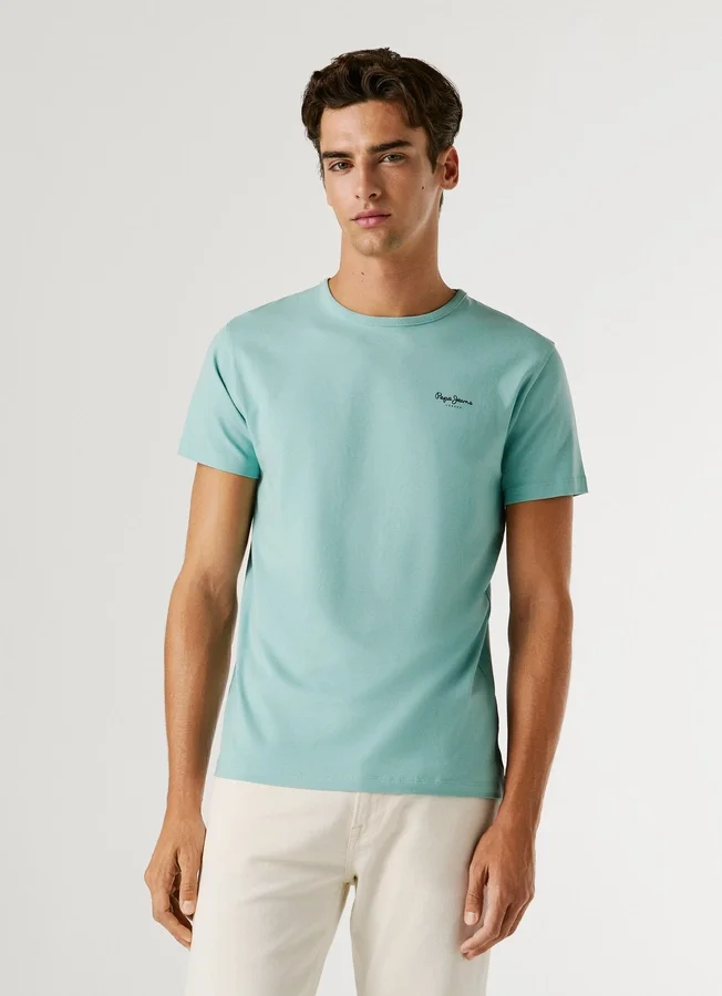 Slim Fit Logo Print T-Shirt Slim Fit Logo Print T-Shirt