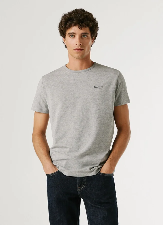 Slim Fit Logo Print T-Shirt Slim Fit Logo Print T-Shirt