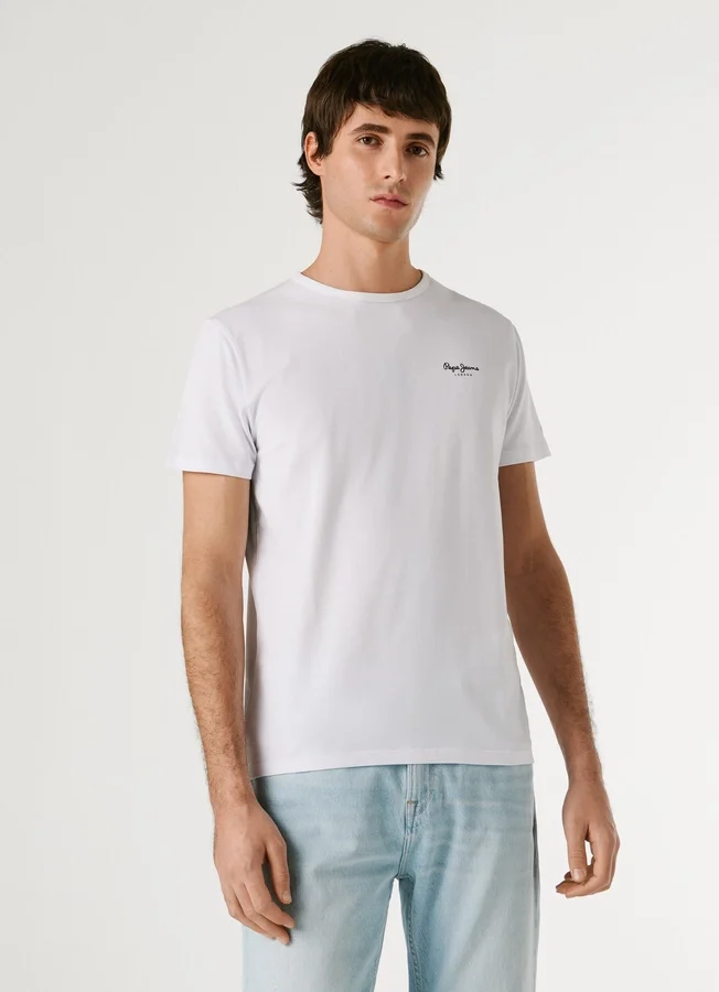 Slim Fit Logo Print T-Shirt Slim Fit Logo Print T-Shirt