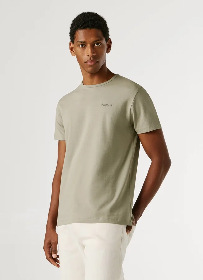 Slim Fit Logo Print T-Shirt Slim Fit Logo Print T-Shirt