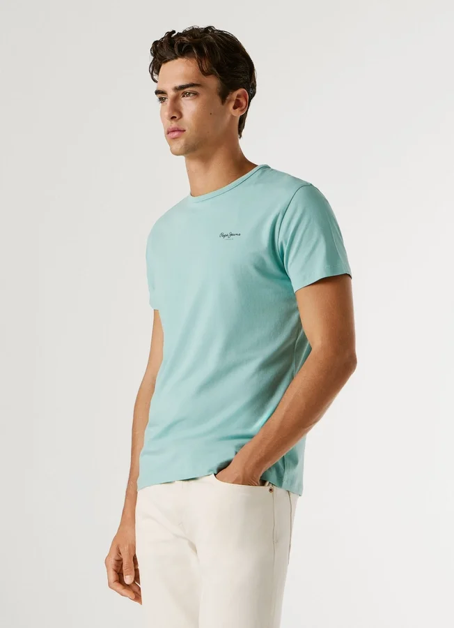 Slim Fit Logo Print T-Shirt Slim Fit Logo Print T-Shirt