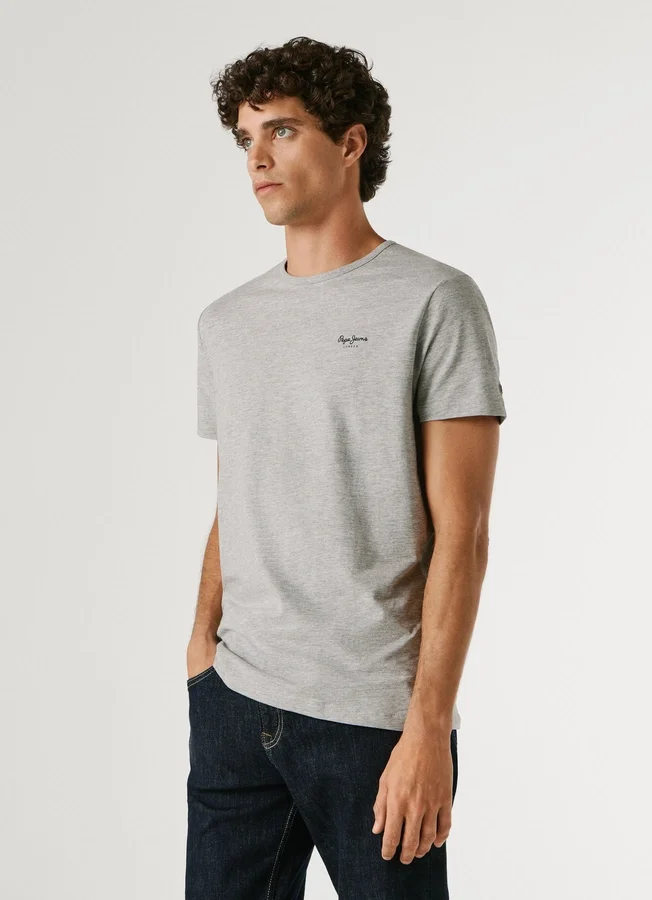 Slim Fit Logo Print T-Shirt Slim Fit Logo Print T-Shirt