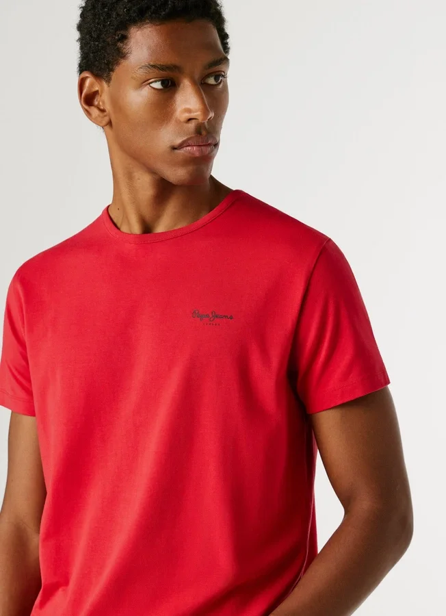 Slim Fit Logo Print T-Shirt Slim Fit Logo Print T-Shirt